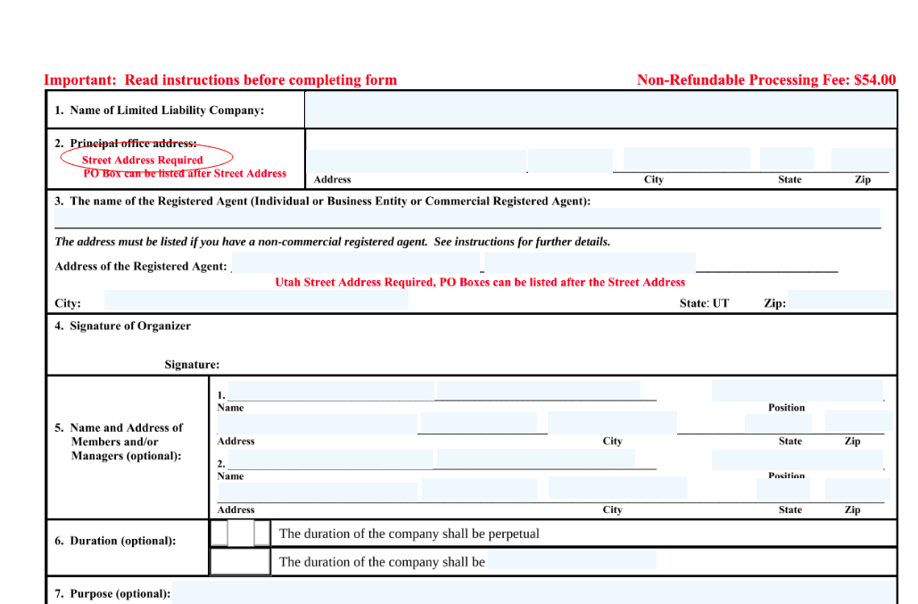 Utah Business Address Utah Registered Agent LLC